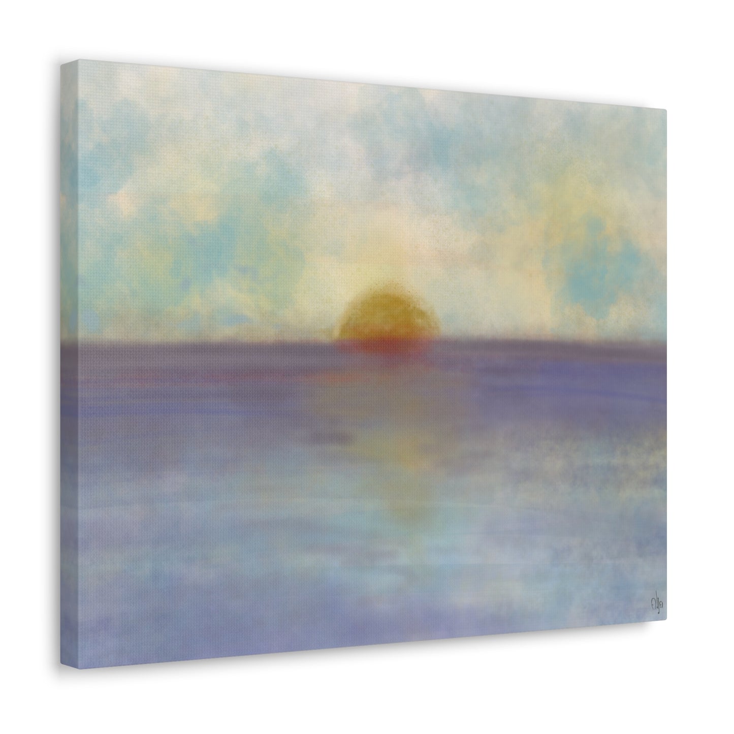 Abstract Coastal 5 Canvas Print - Alja Design