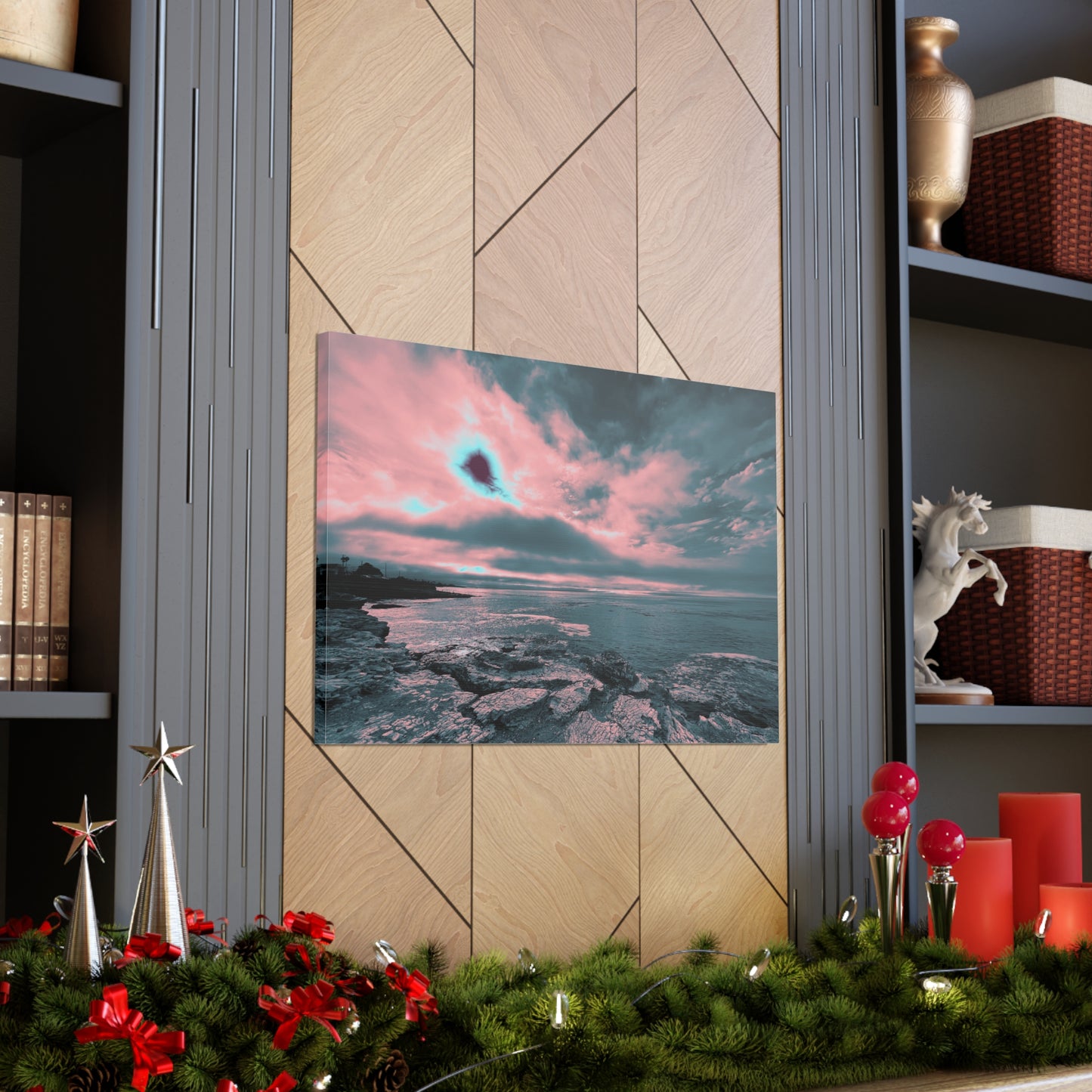 Expressive Cloud Canvas Print - Alja Design