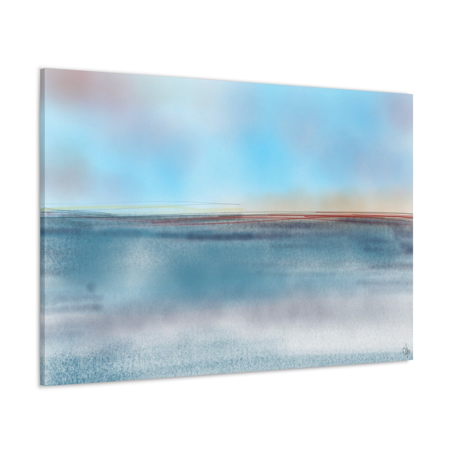 Abstract Coastal 8 Canvas Print - Alja Design