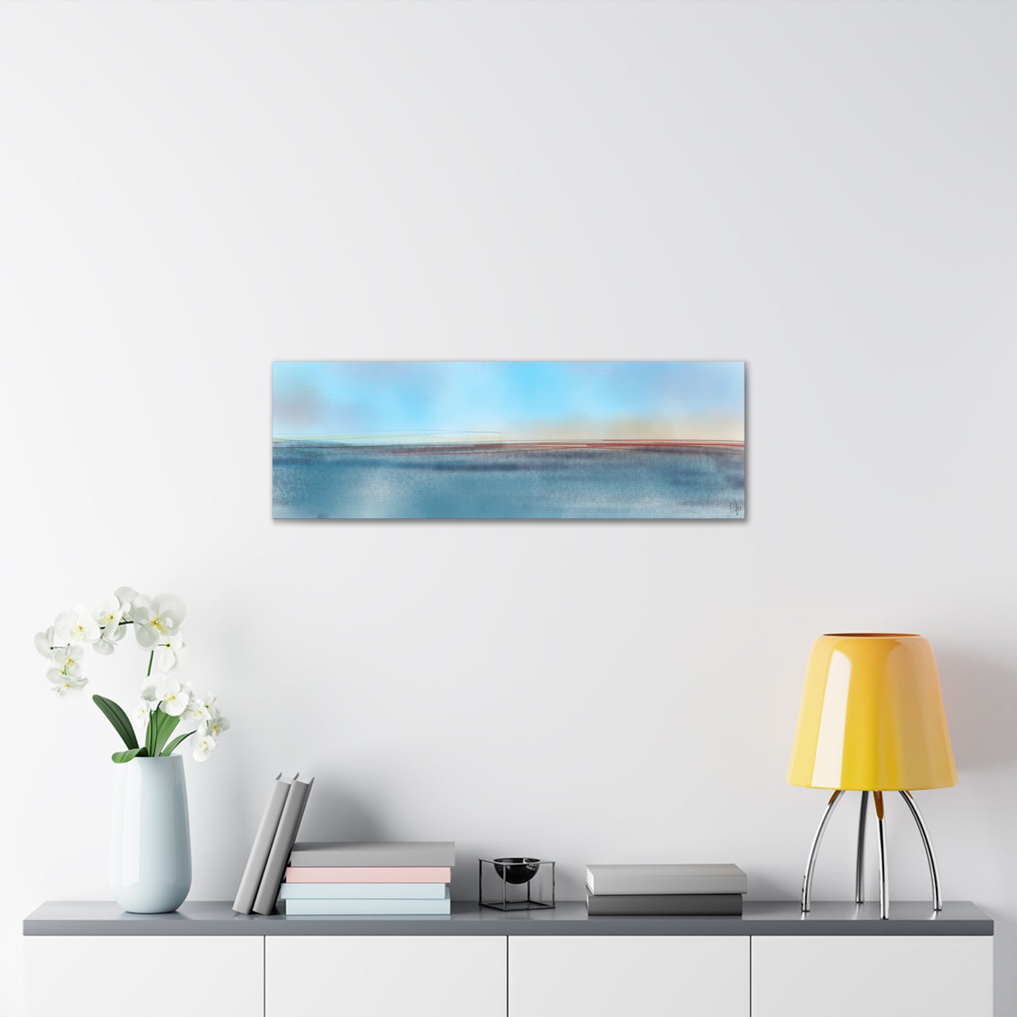Abstract Coastal 8 Canvas Print - Alja Design