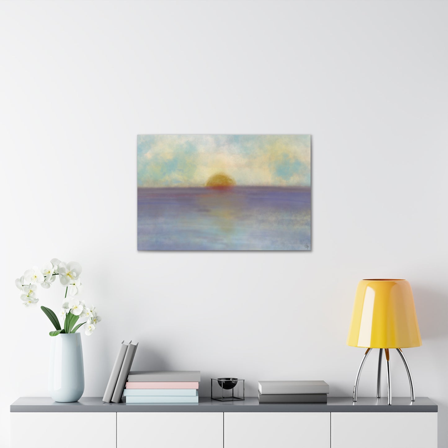 Abstract Coastal 5 Canvas Print - Alja Design
