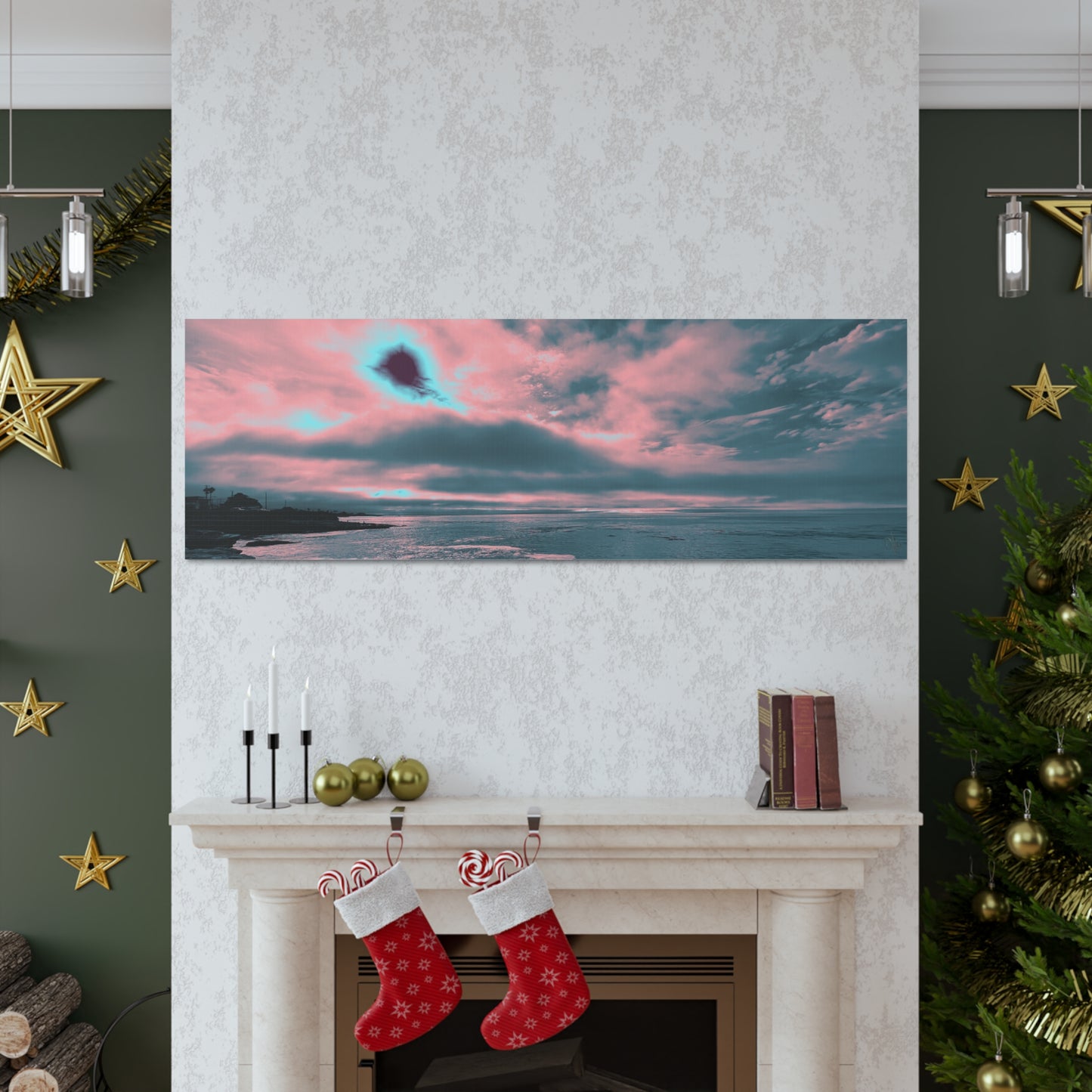 Expressive Cloud Canvas Print - Alja Design