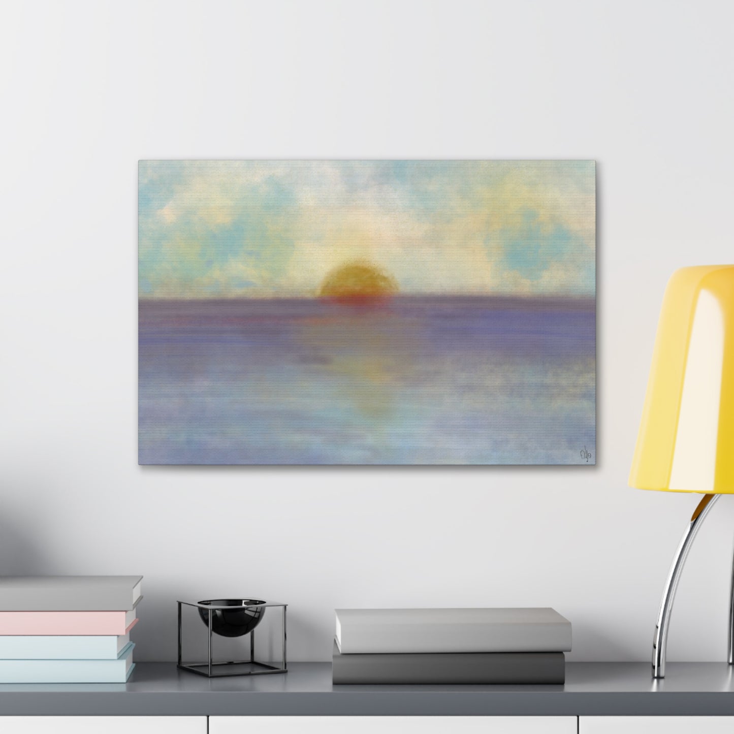 Abstract Coastal 5 Canvas Print - Alja Design