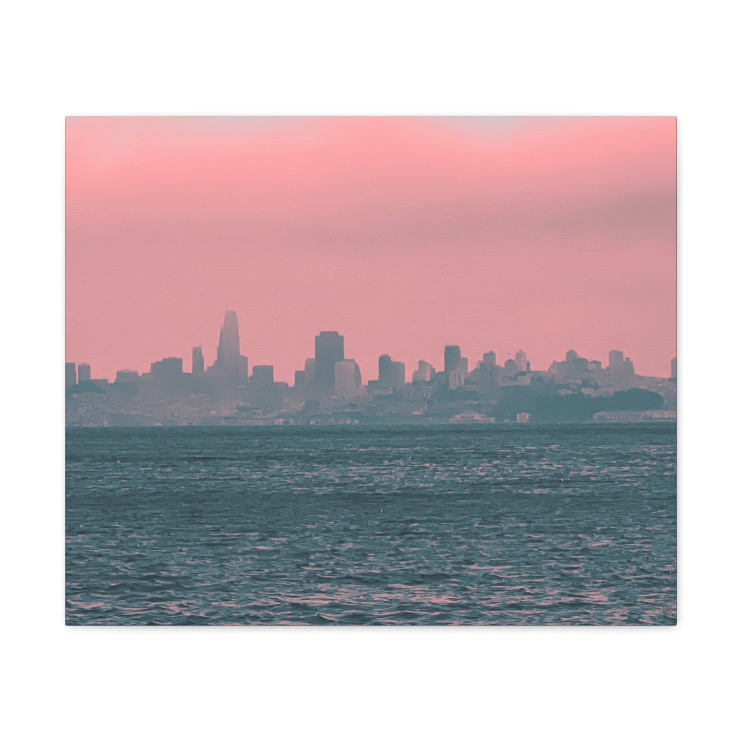 City by the Bay Canvas Print