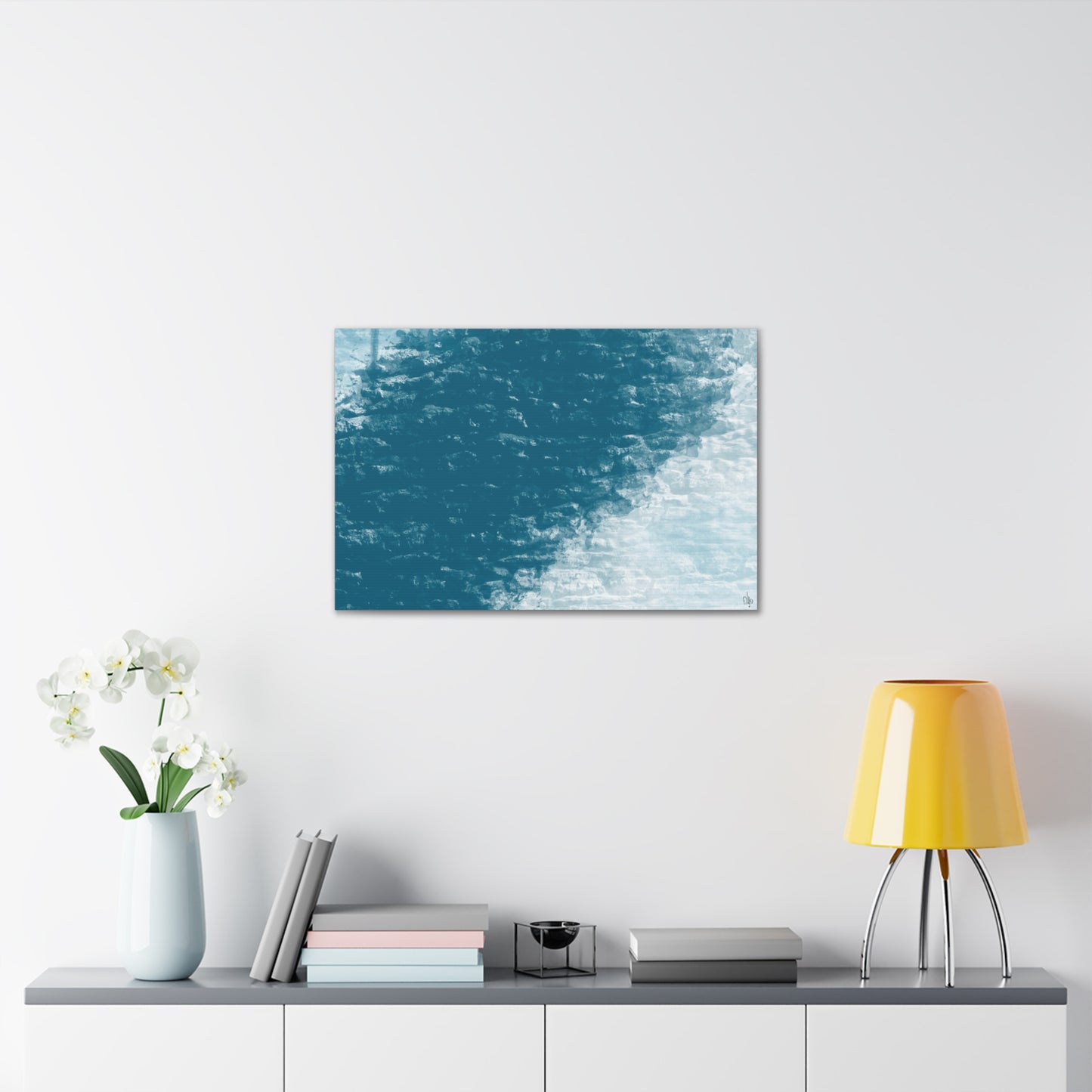 Abstract Coastal 2 Canvas Print - Alja Design