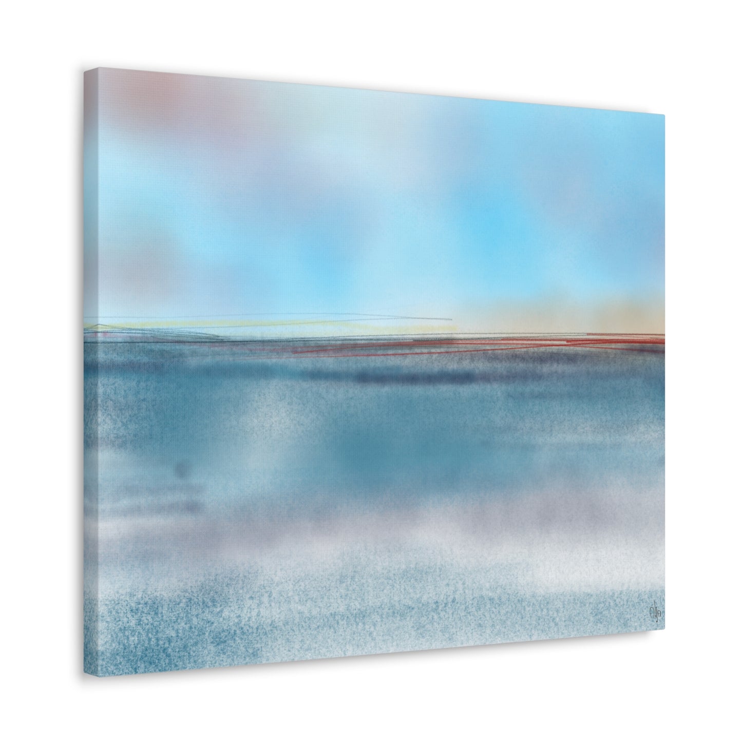 Abstract Coastal 8 Canvas Print - Alja Design