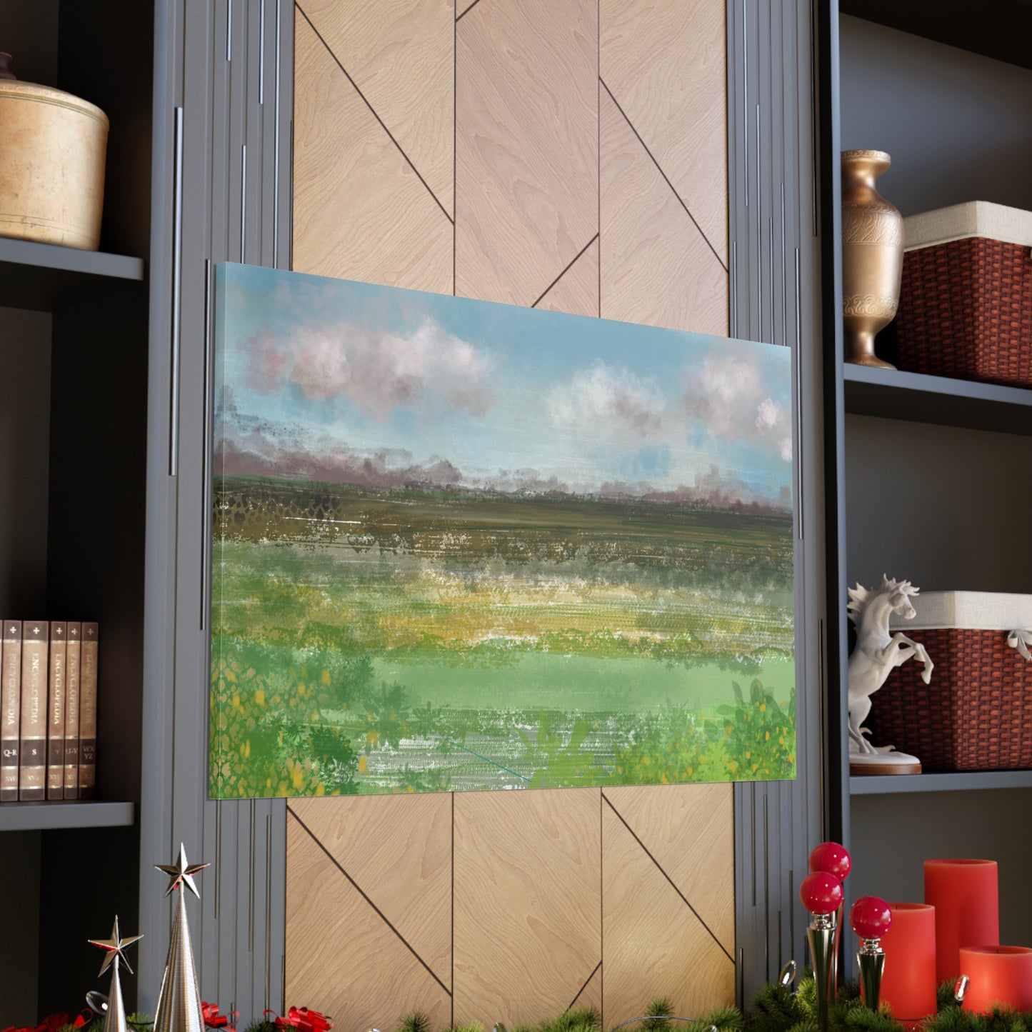 Abstract Coastal 10 Canvas Print - Alja Design