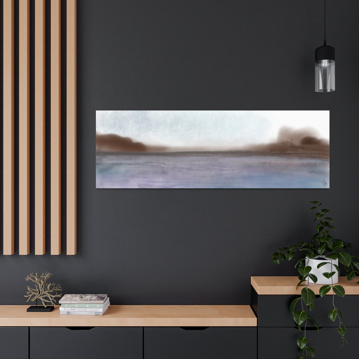 Abstract Coastal 7 Canvas Print - Alja Design