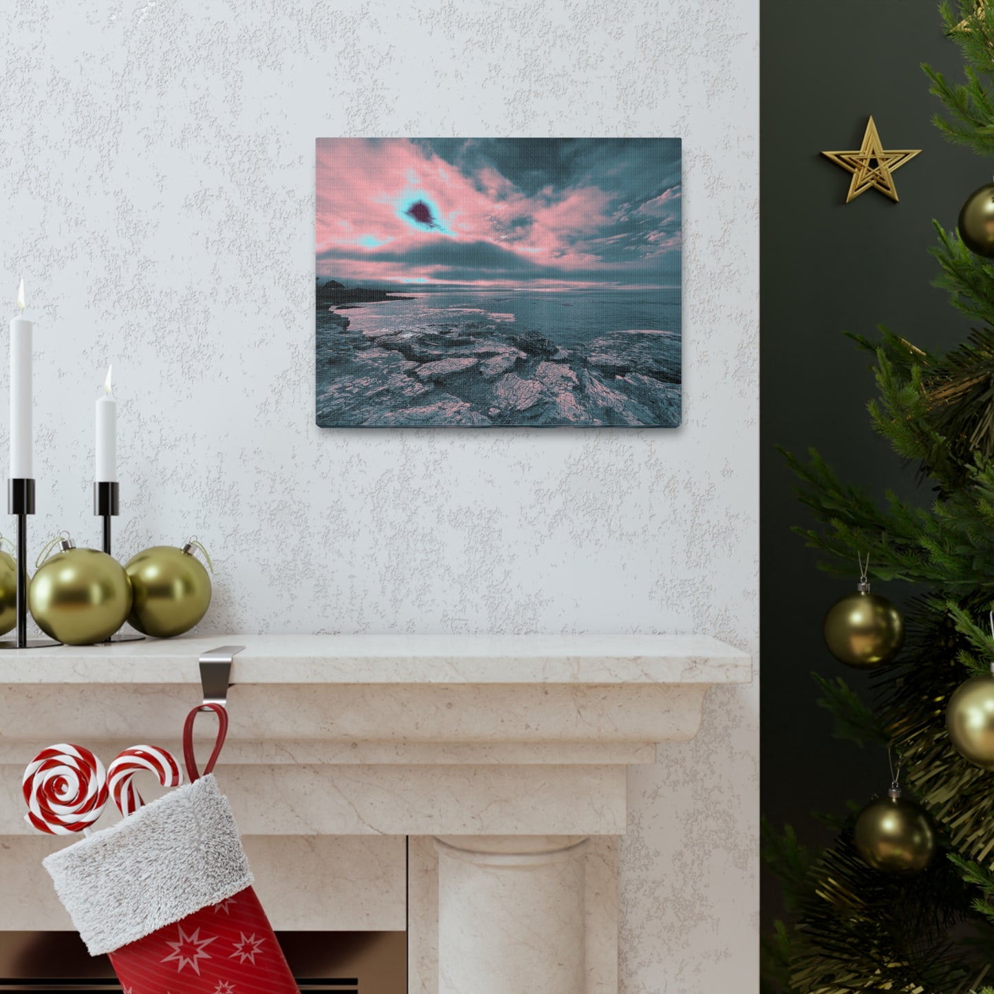 Expressive Cloud Canvas Print - Alja Design
