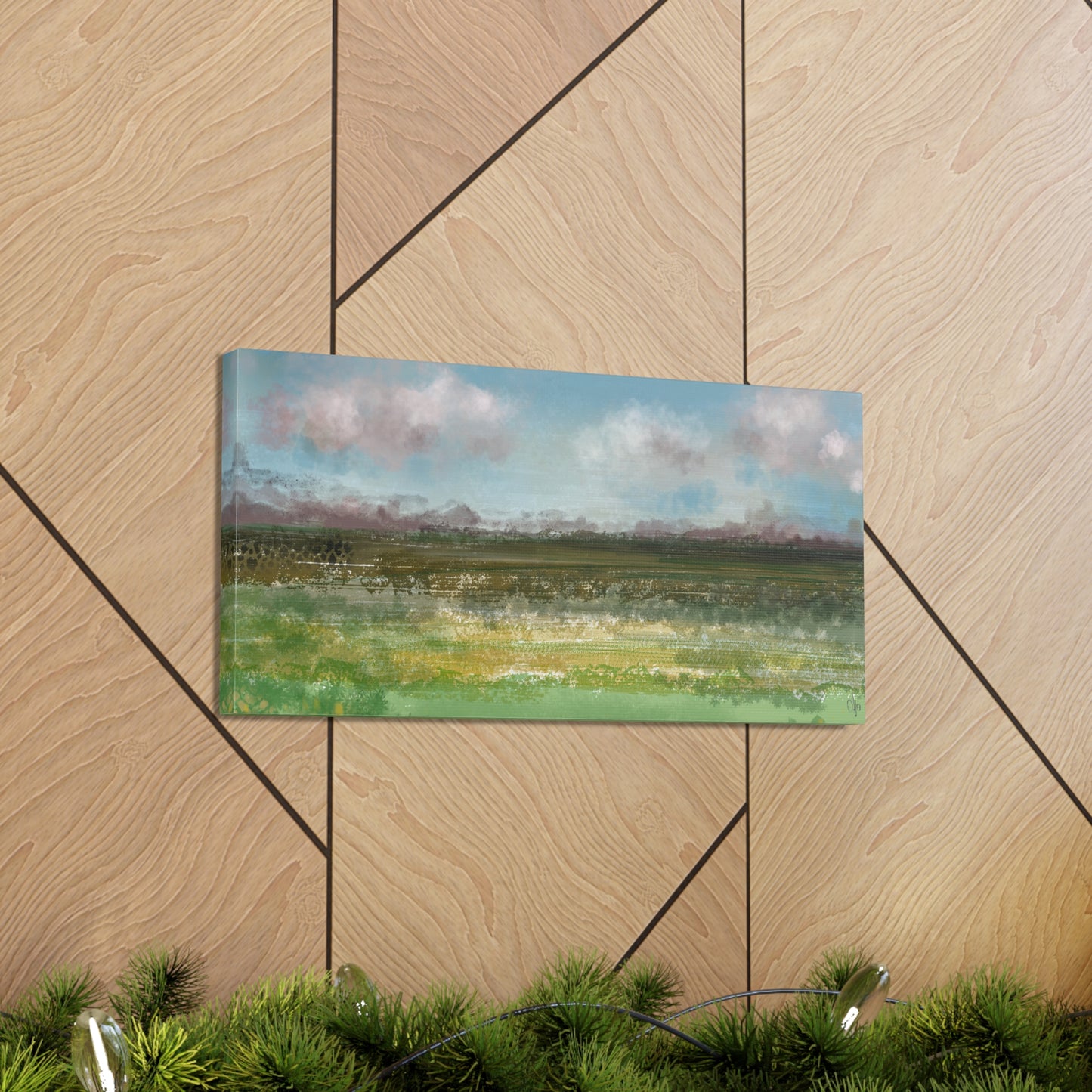Abstract Coastal 10 Canvas Print - Alja Design