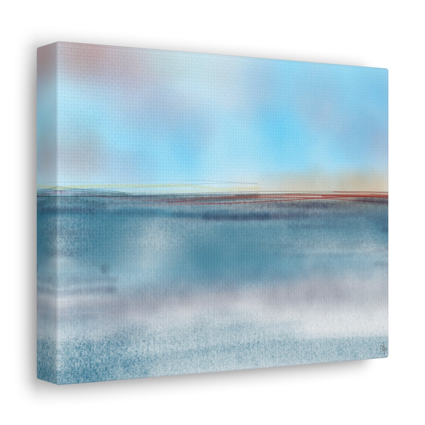 Abstract Coastal 8 Canvas Print - Alja Design