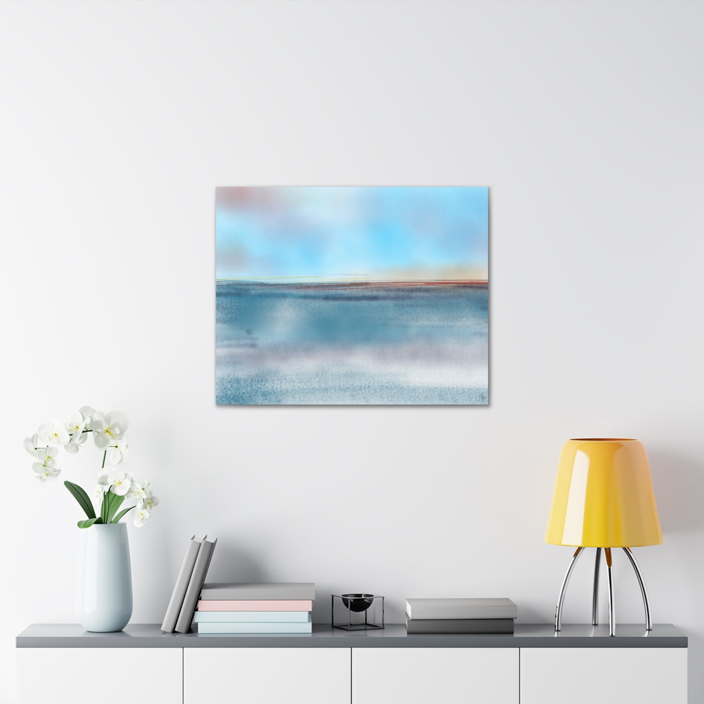 Abstract Coastal 8 Canvas Print - Alja Design