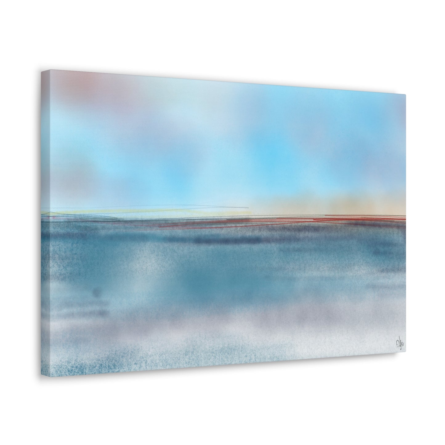 Abstract Coastal 8 Canvas Print - Alja Design