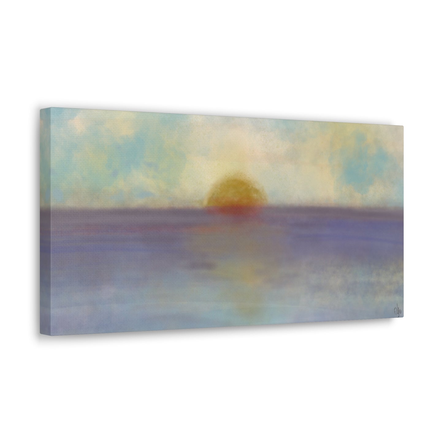 Abstract Coastal 5 Canvas Print - Alja Design