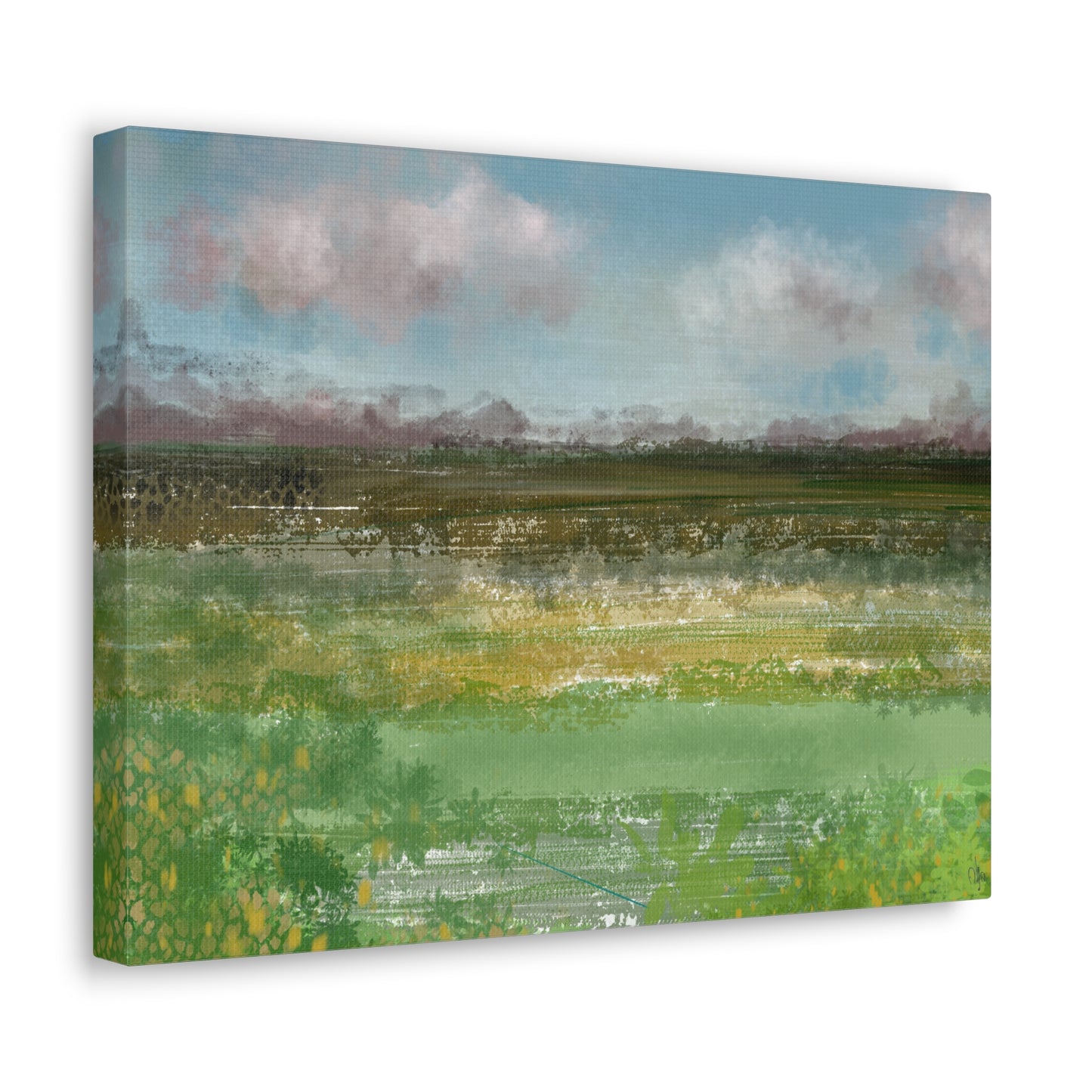 Abstract Coastal 10 Canvas Print - Alja Design