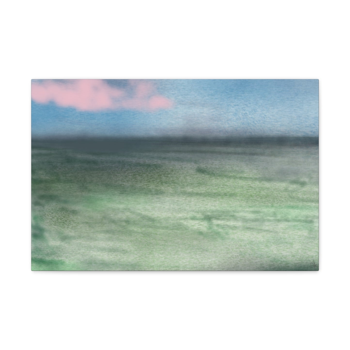 Abstract Coastal 4 Canvas Print - Alja Design