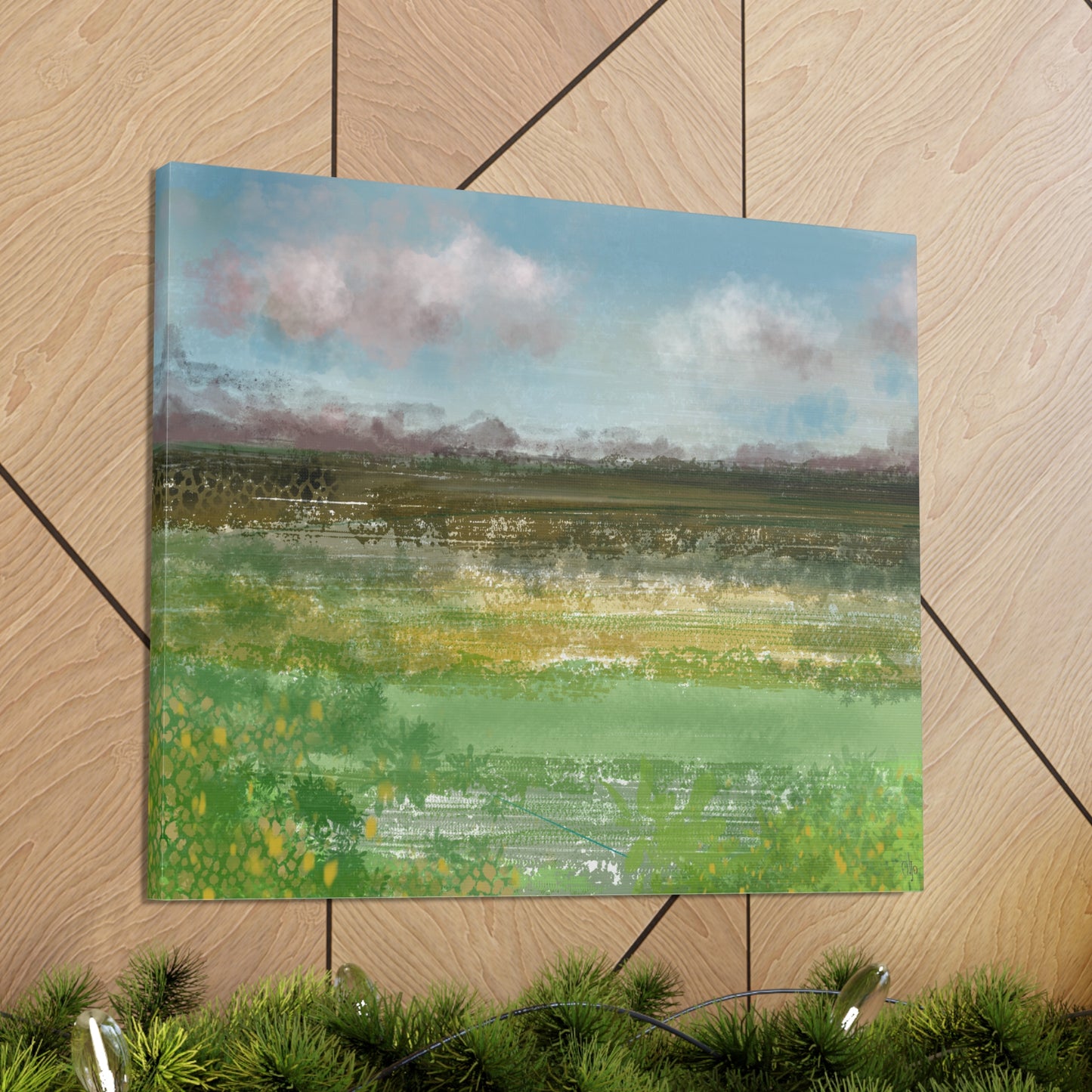 Abstract Coastal 10 Canvas Print - Alja Design