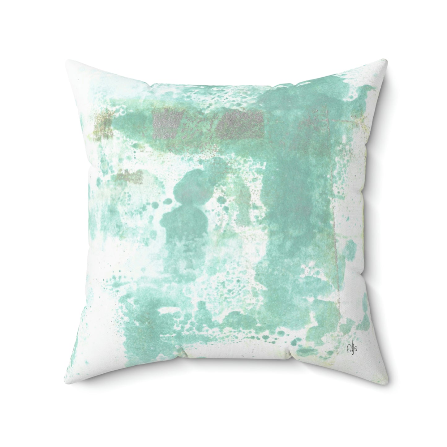 Emerald Shade Square Pillow - Alja Design