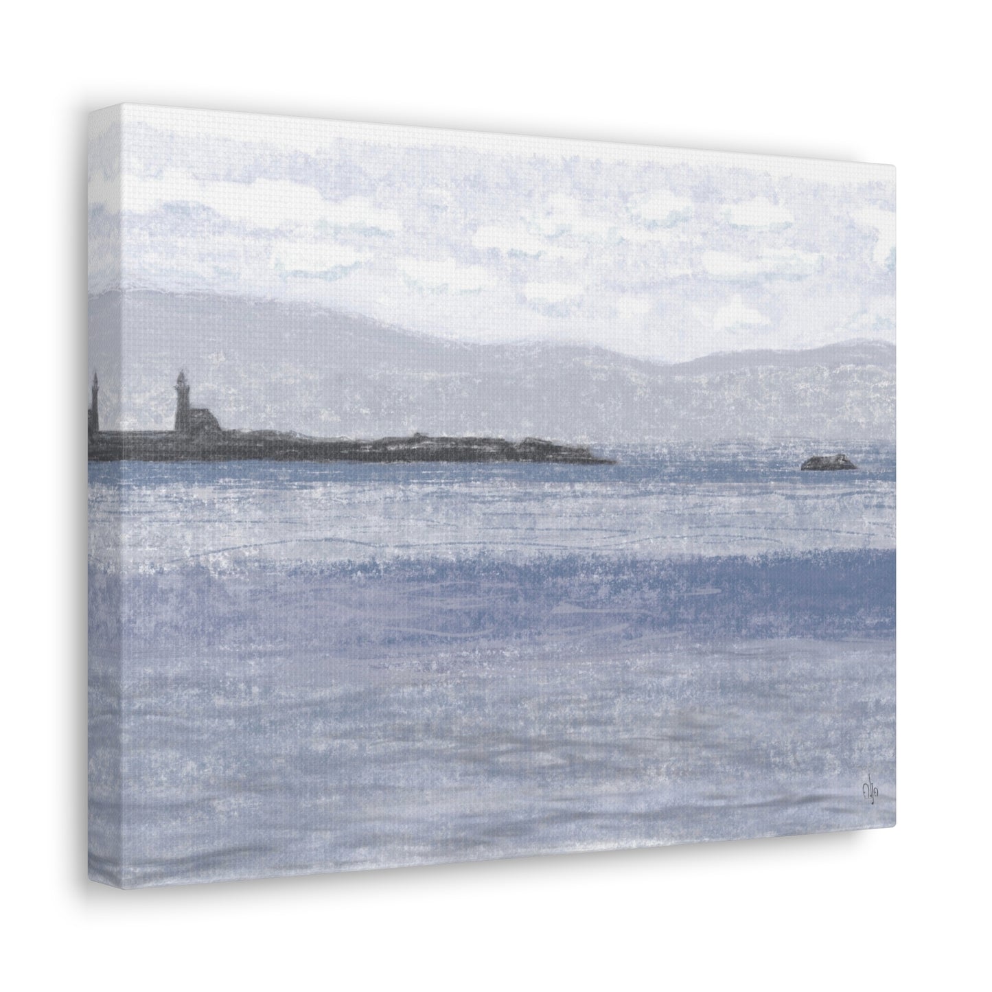 Lighthouse Point Canvas Print - Alja Design