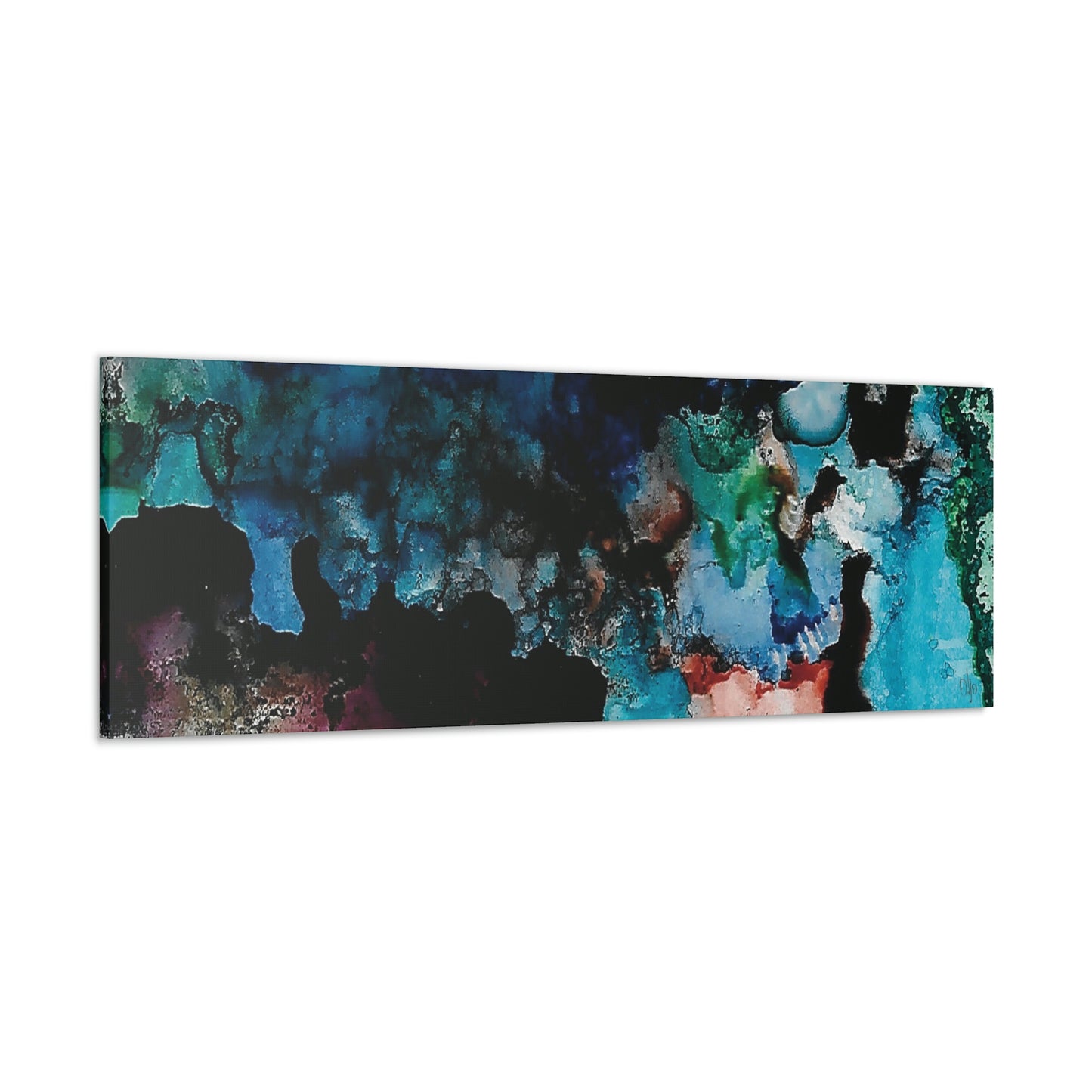 Inner Space 3 Canvas Print - Alja Design