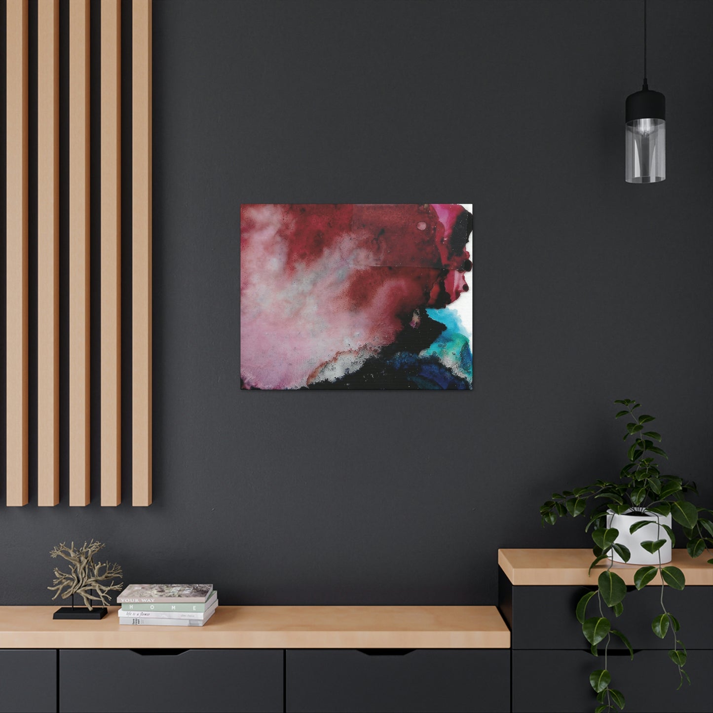 Inner Space 20 Canvas Print - Alja Design