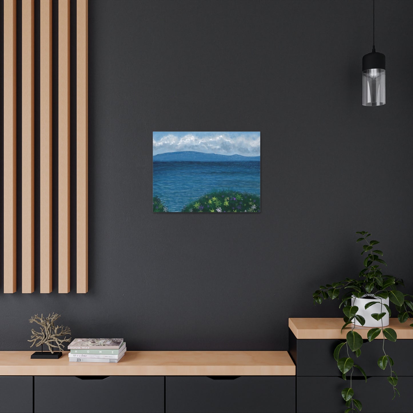 Monterey Bay Canvas Print - Alja Design