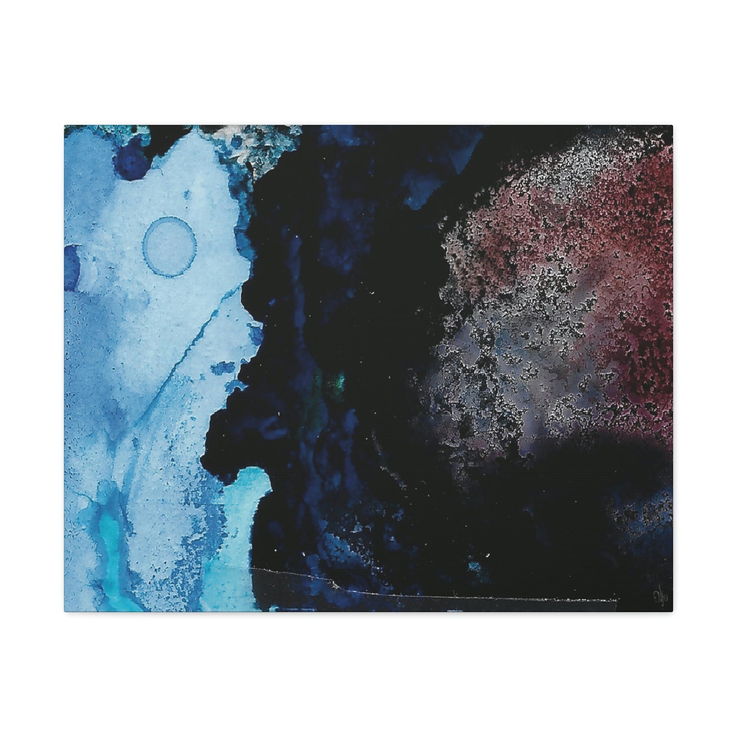 Inner Space 9 Canvas Print - Alja Design