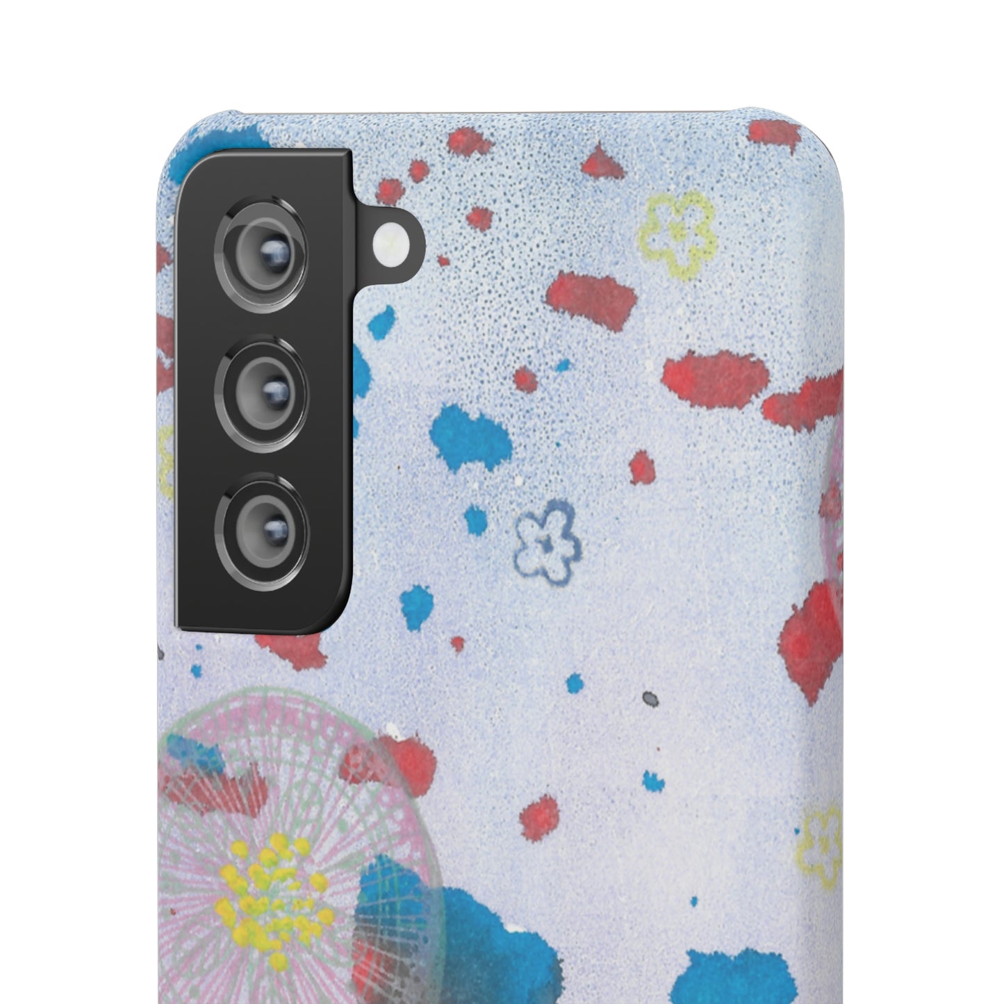 iPhone Samsung Galaxy Pixel5G Snap Case Phone Case Dandelion Party - Alja Design