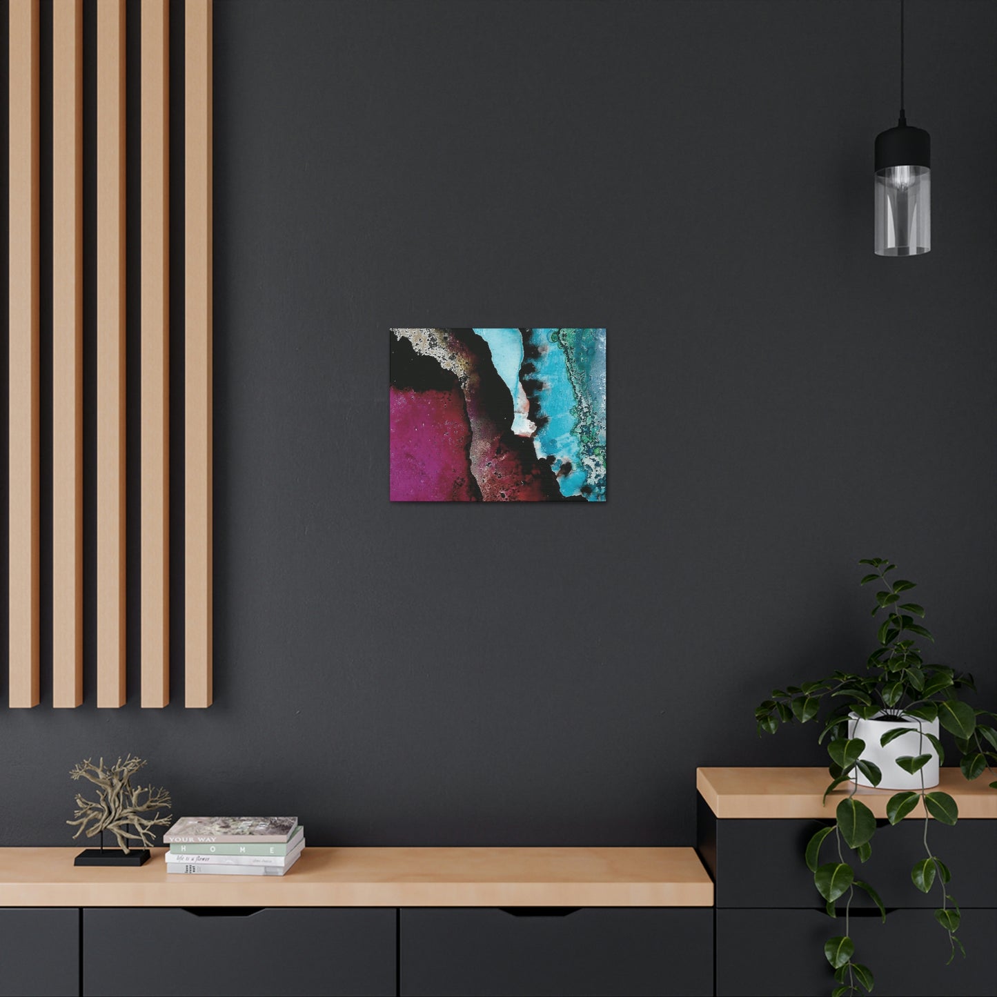 Inner Space 4 Canvas Print - Alja Design