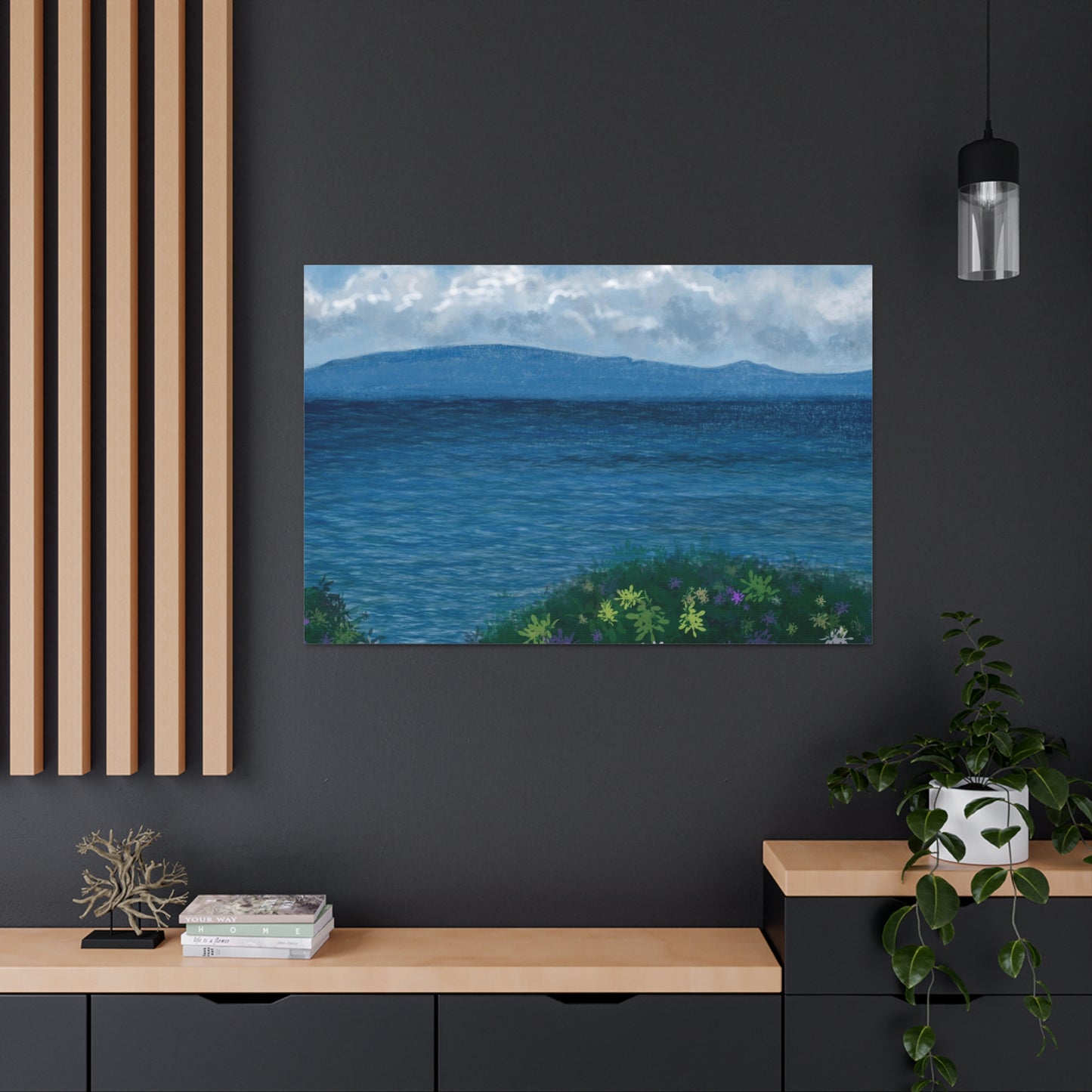 Monterey Bay Canvas Print - Alja Design