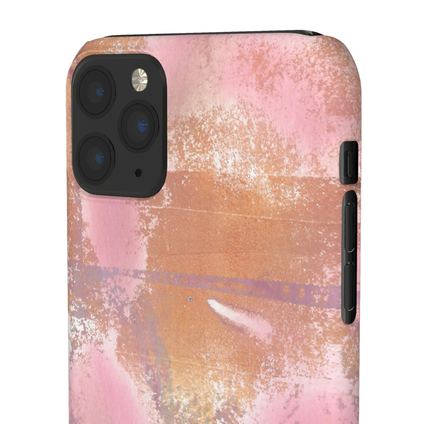 iPhone Samsung Galaxy Pixel5G Snap Case Phone Case Passionate Pink - Alja Design