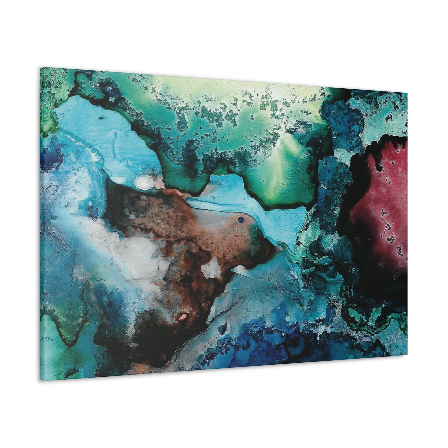 Inner Space 18 Canvas Print - Alja Design