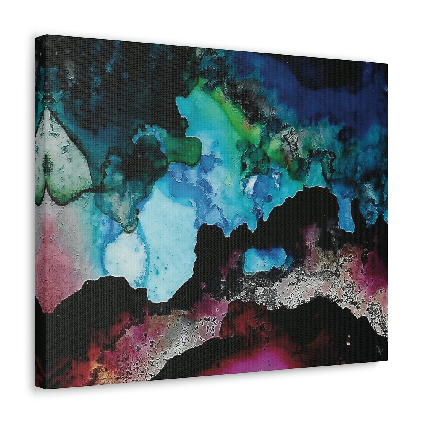 Inner Space 5 Canvas Print - Alja Design