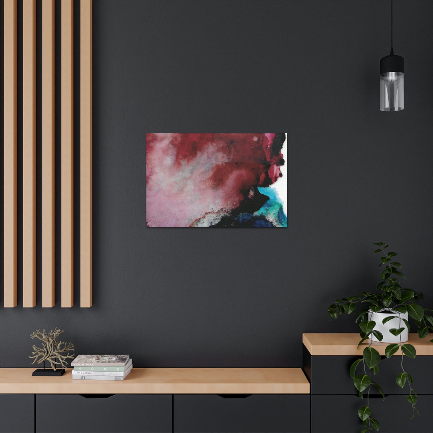 Inner Space 20 Canvas Print - Alja Design