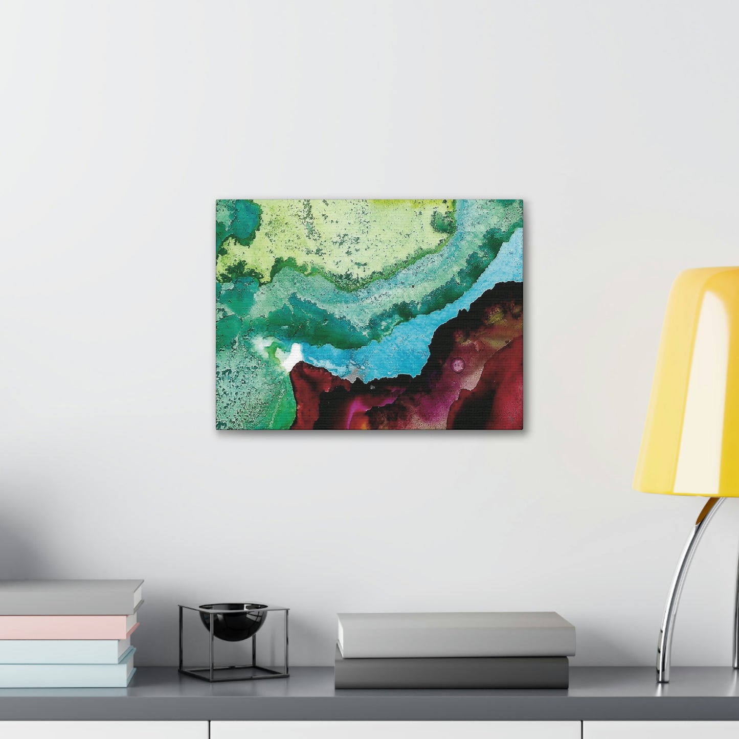 Inner Space 11 Canvas Print - Alja Design