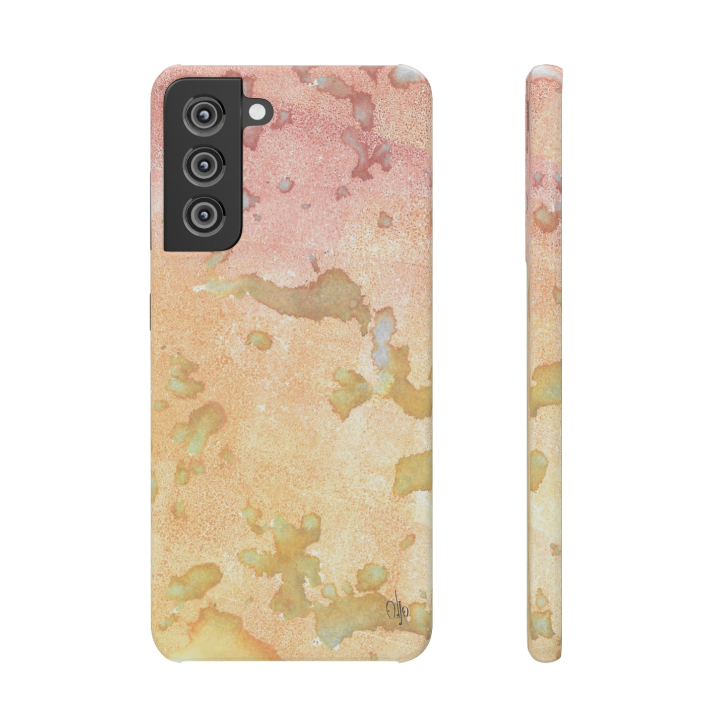 iPhone Samsung Galaxy Pixel5G Snap Case Phone Case Red Planet - Alja Design