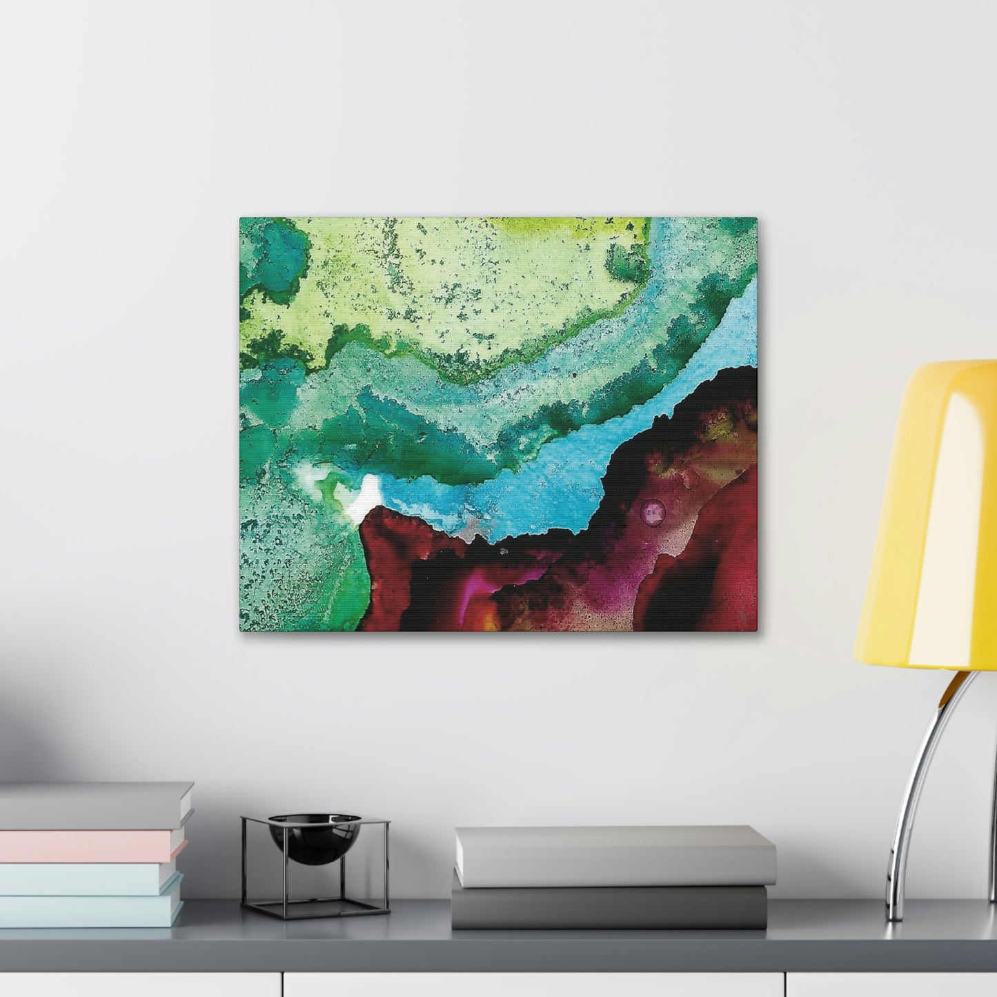 Inner Space 11 Canvas Print - Alja Design