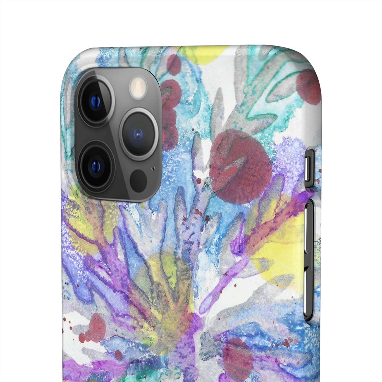 iPhone Samsung Galaxy Pixel5G Snap Case Phone Case Winter Colors - Alja Design