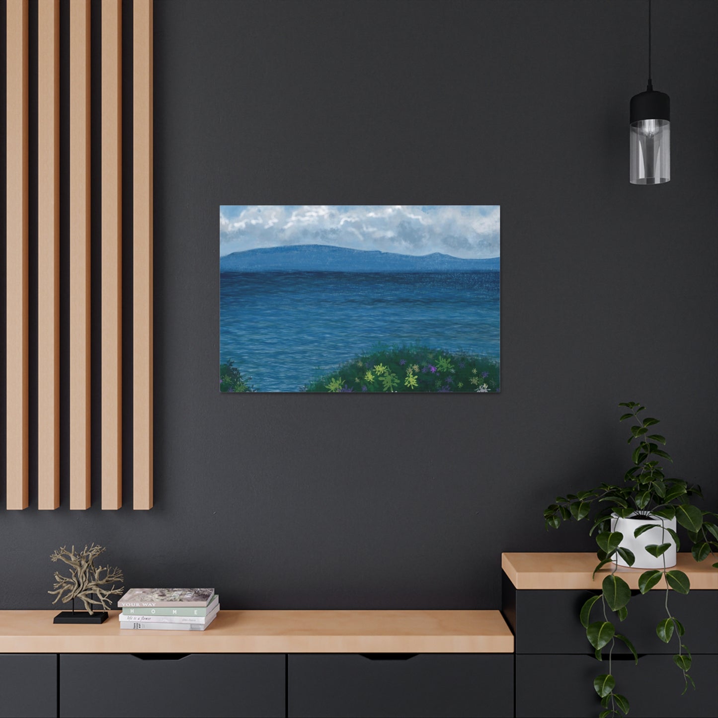 Monterey Bay Canvas Print - Alja Design