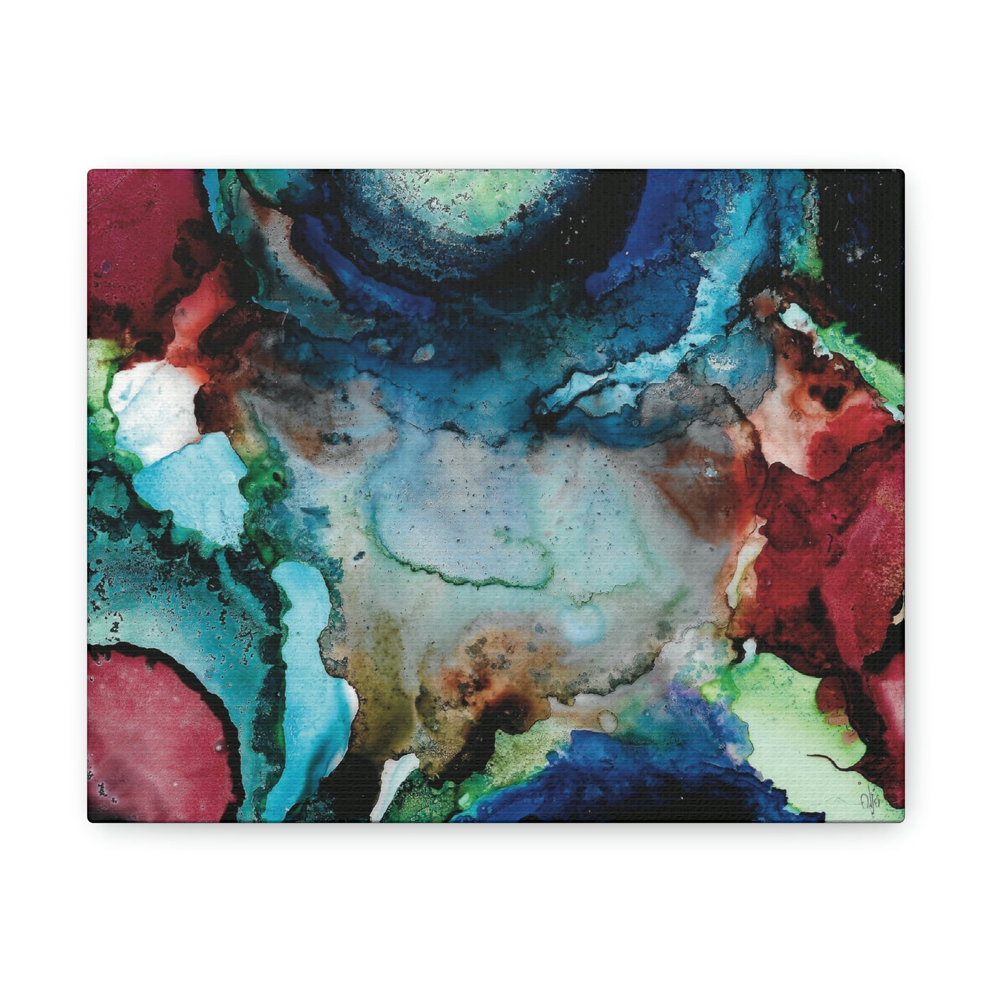 Inner Space 19 Canvas Print - Alja Design