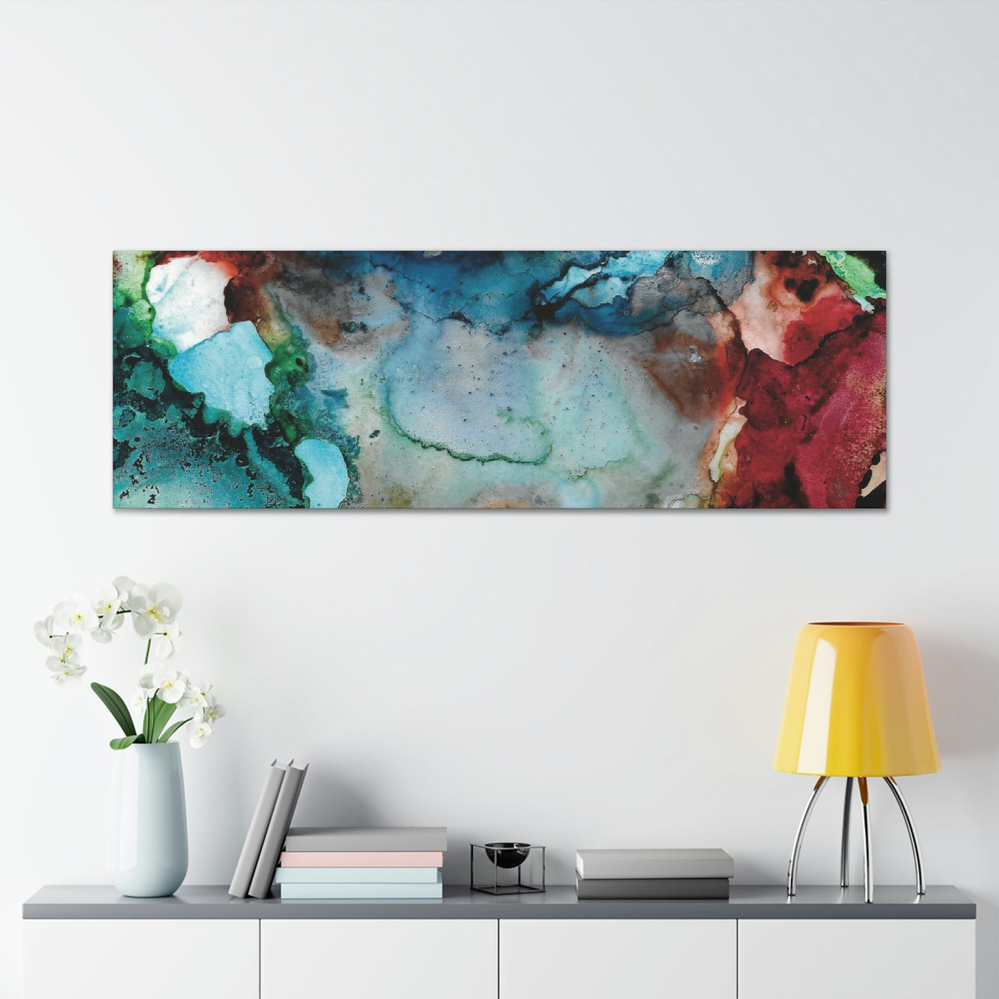 Inner Space 19 Canvas Print - Alja Design