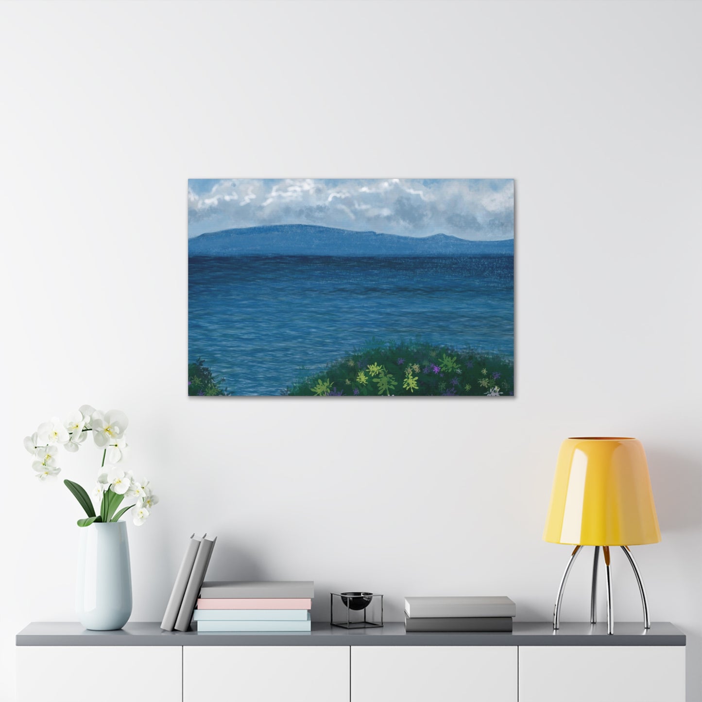 Monterey Bay Canvas Print - Alja Design