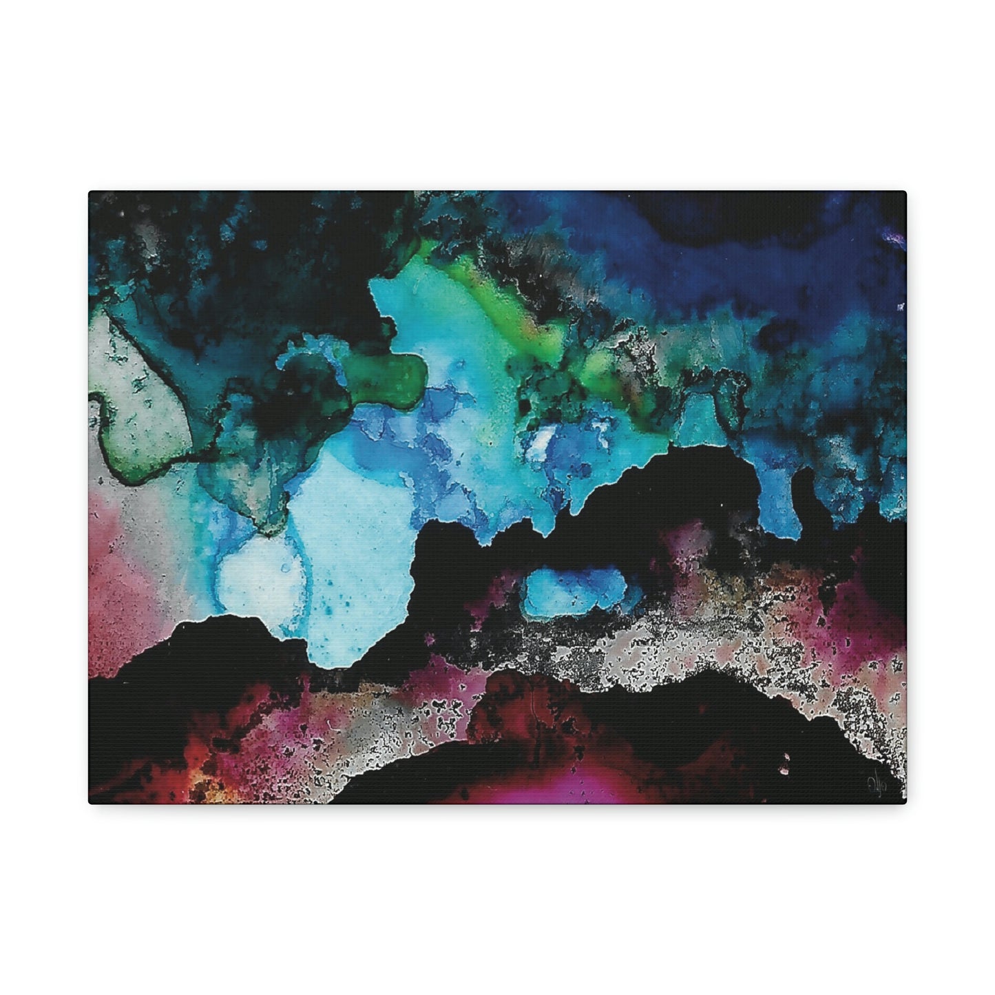 Inner Space 5 Canvas Print - Alja Design