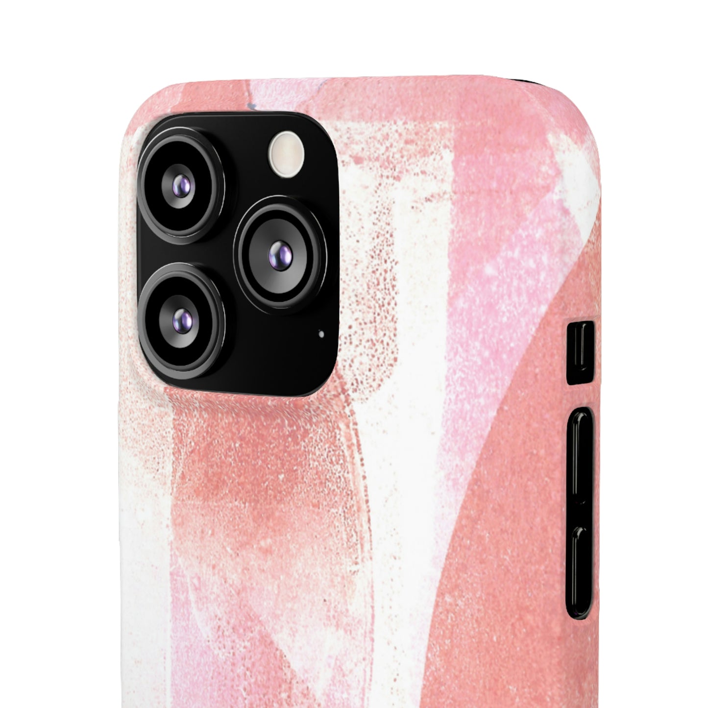 iPhone Samsung Galaxy Pixel5G Snap Case Phone Case Red Glass