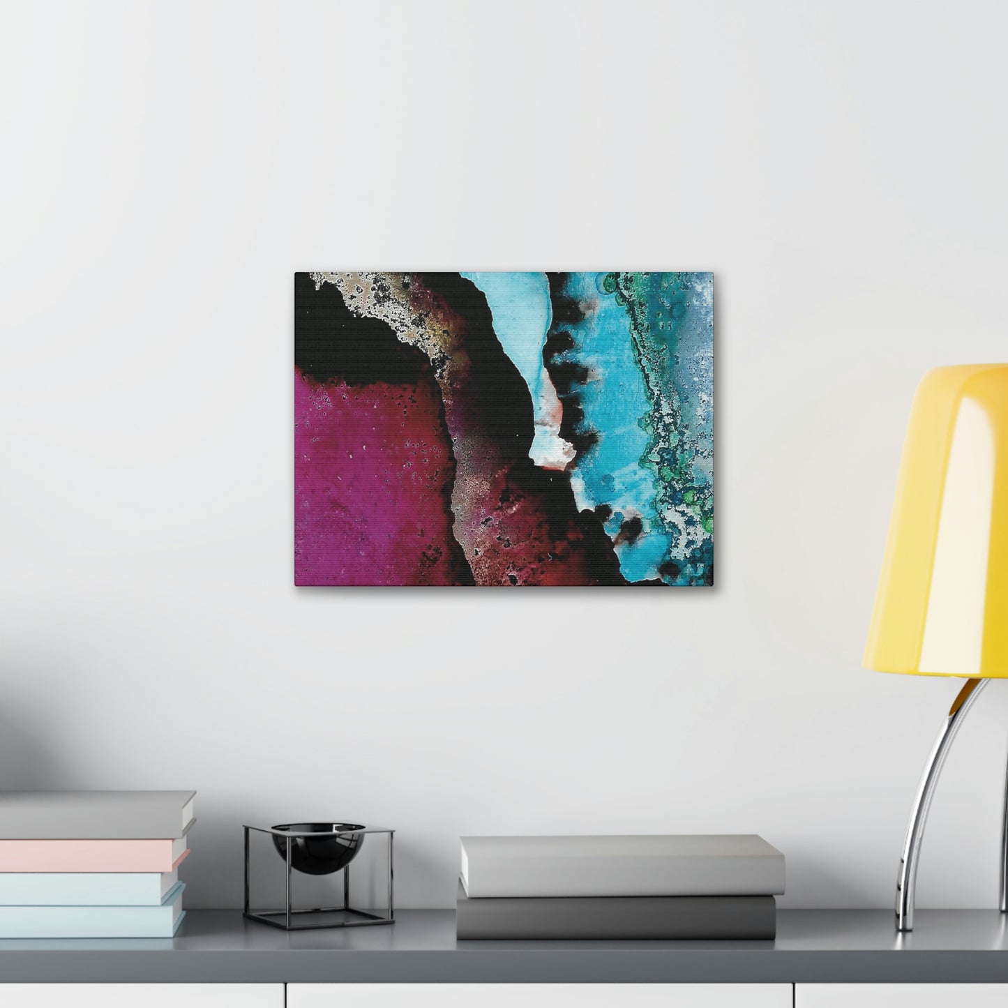 Inner Space 4 Canvas Print - Alja Design