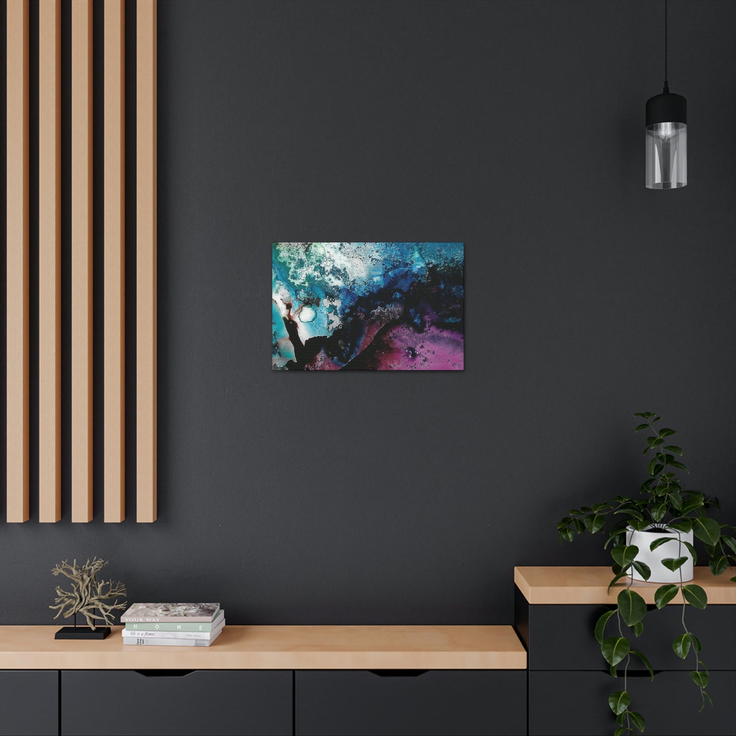 Inner Space 2 Canvas Print - Alja Design
