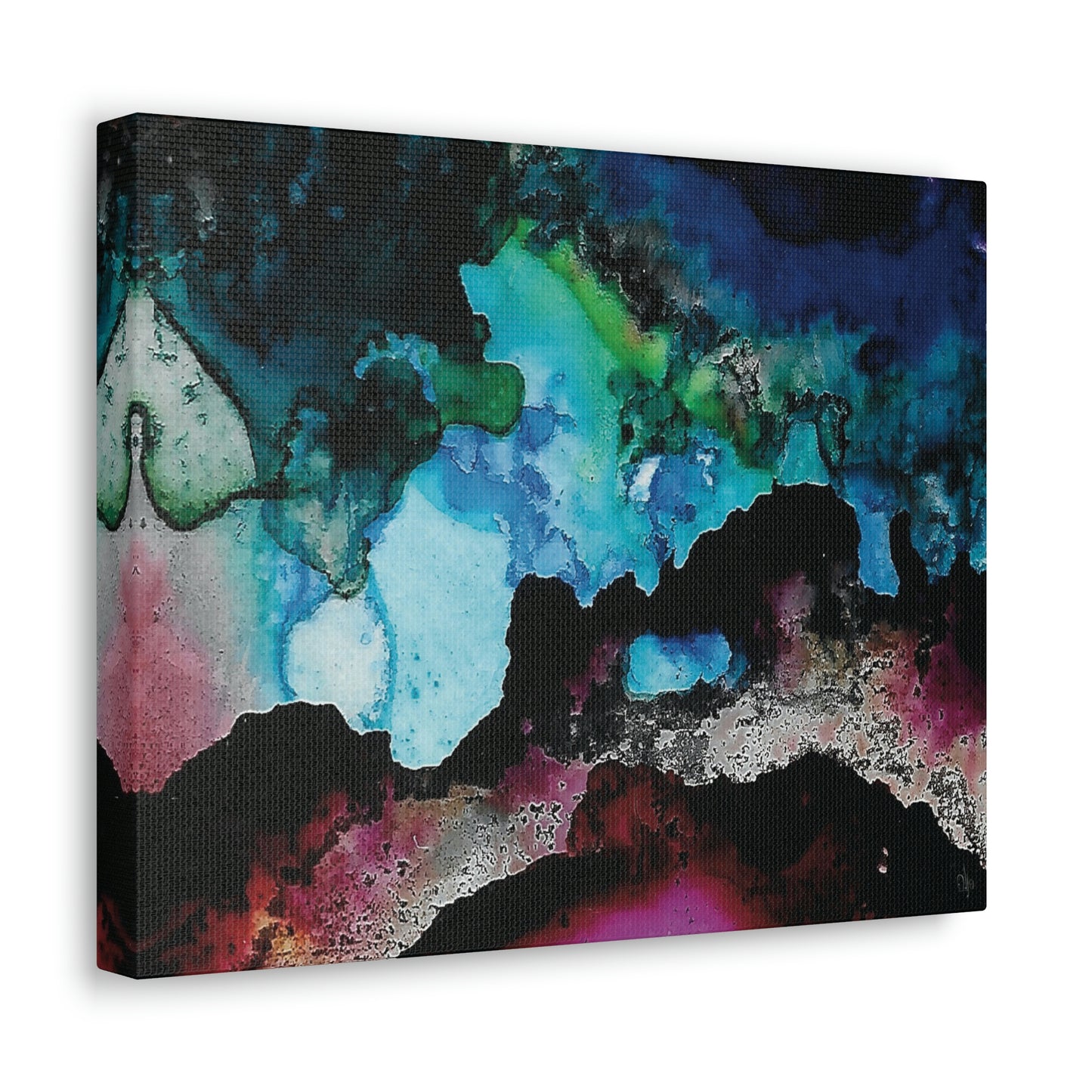 Inner Space 5 Canvas Print - Alja Design