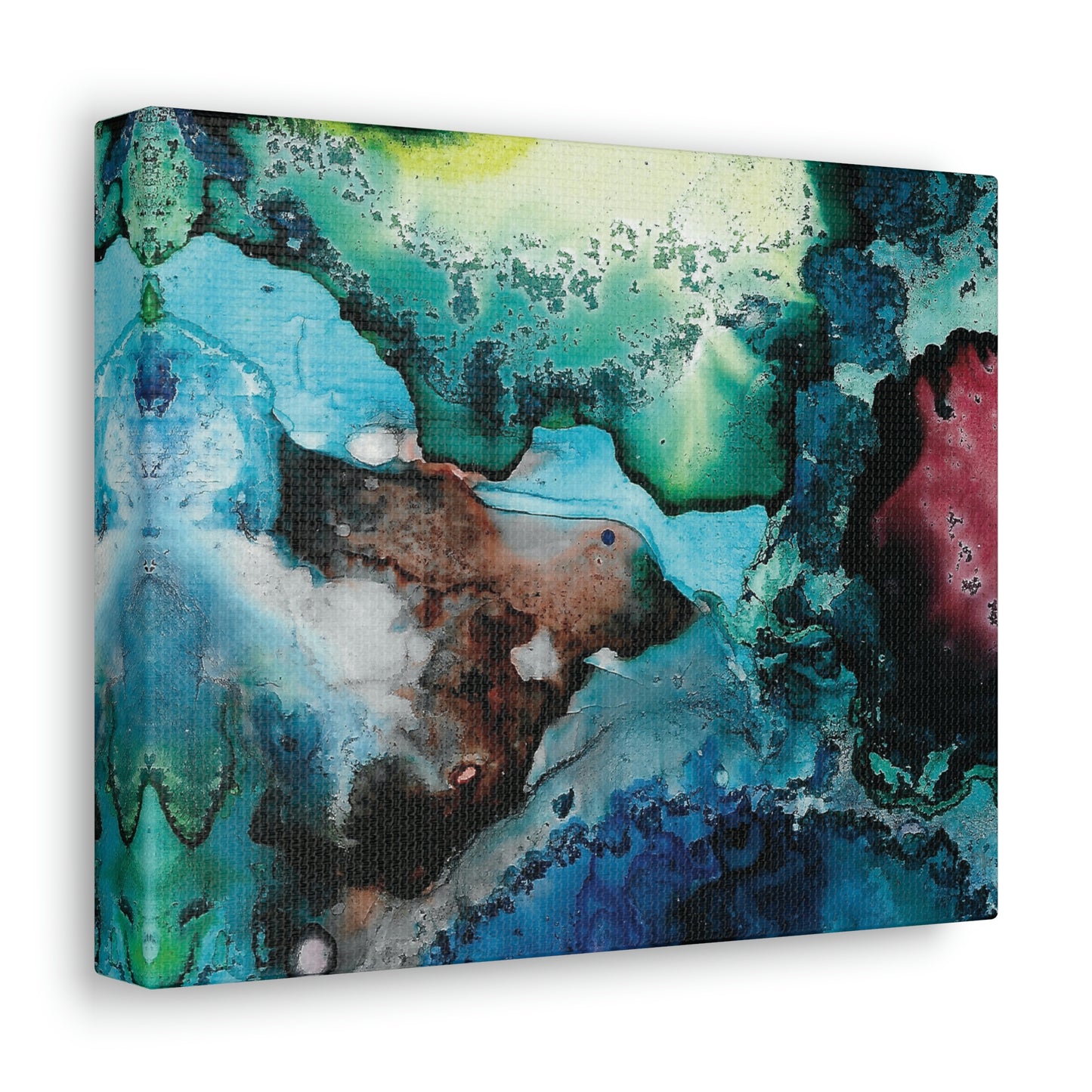 Inner Space 18 Canvas Print - Alja Design