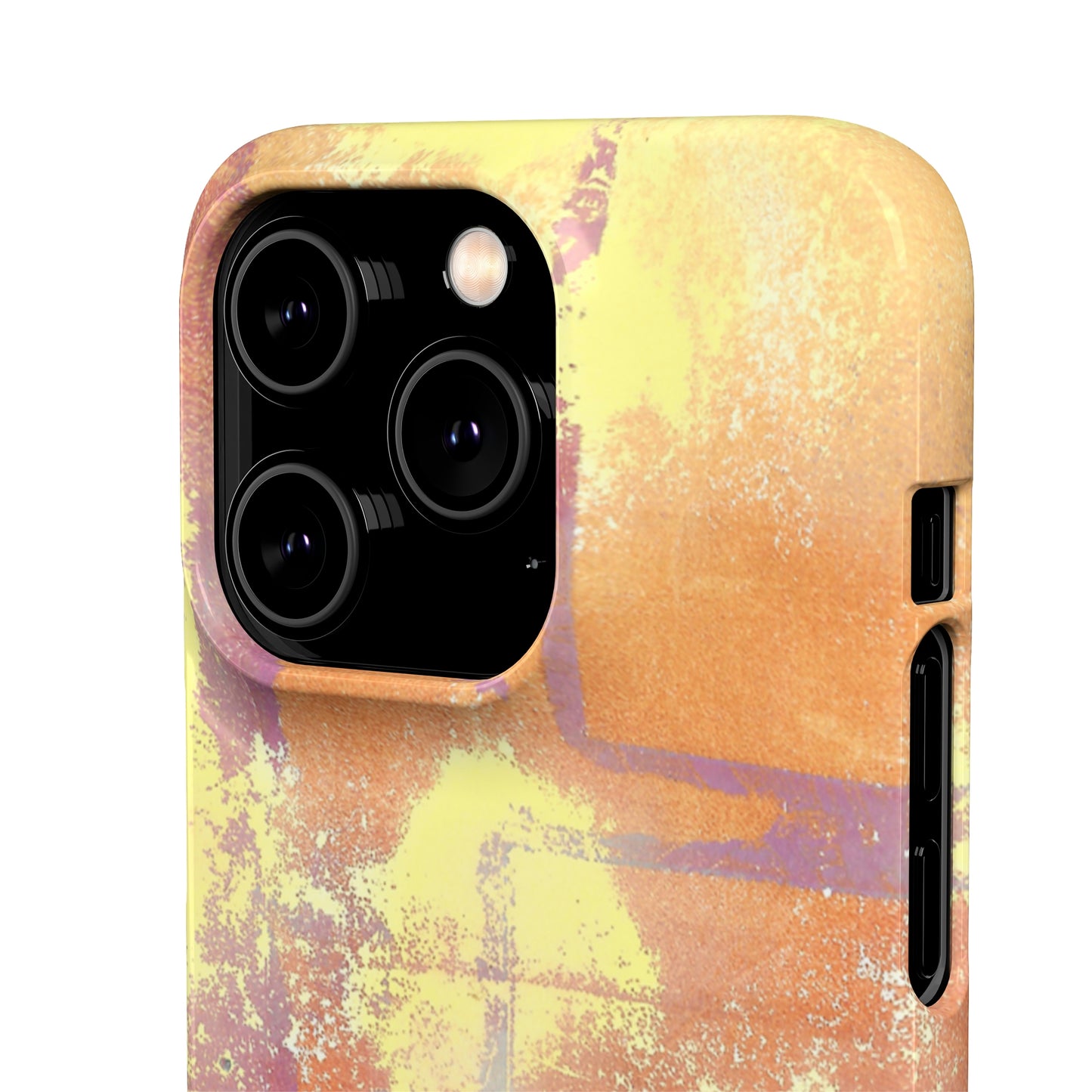 iPhone Samsung Galaxy Pixel5G Snap Case Phone Case Passionate Orange - Alja Design