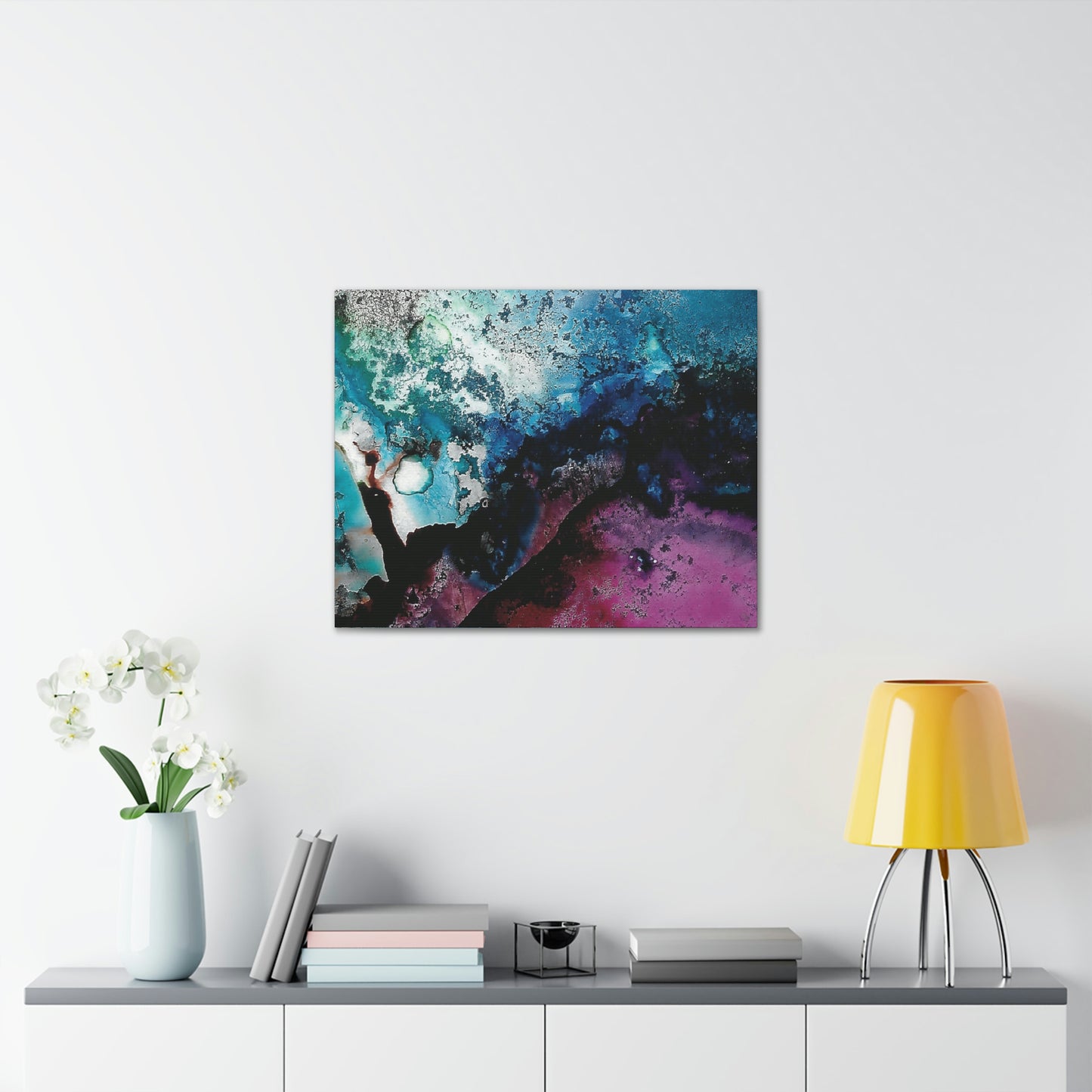 Inner Space 2 Canvas Print - Alja Design
